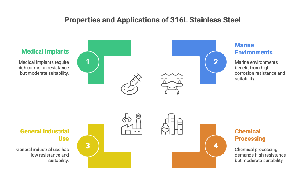 Properties and Applications of 316L Stainless Steel Strip