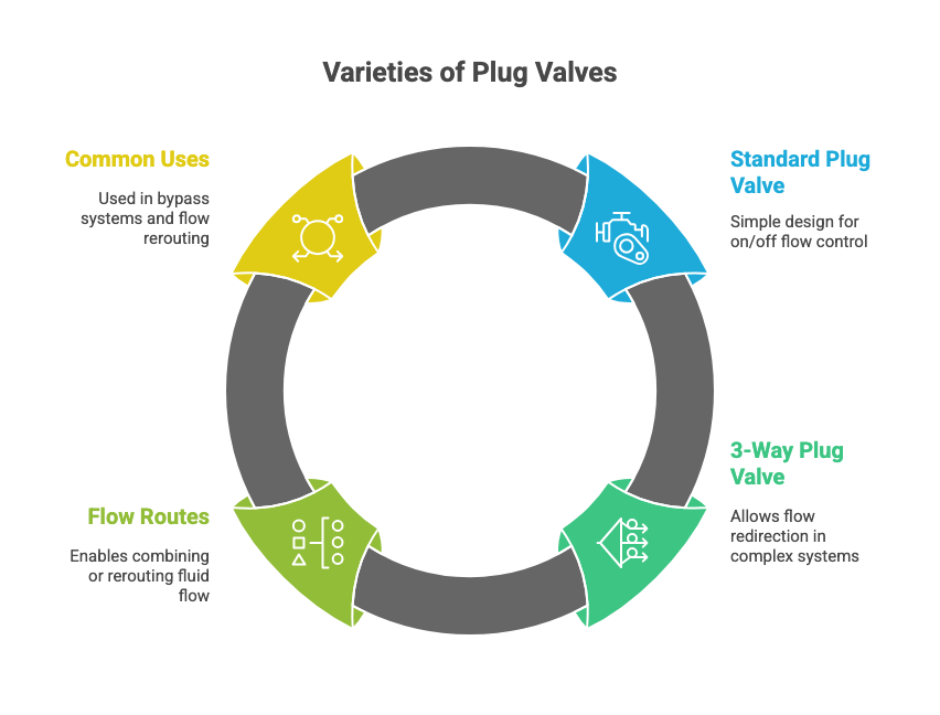 Varieties of Plug Valves